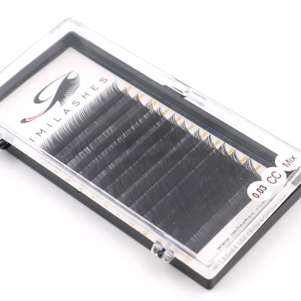 Pure handmade heat bonded eyelash extensions vendor-L